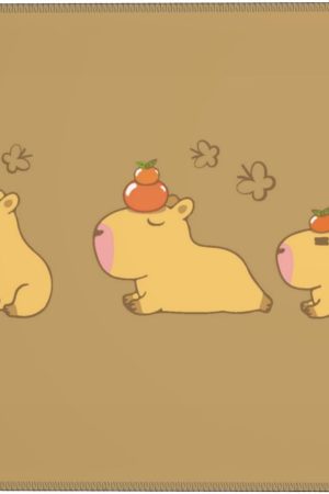 Capybara Stuff,Capybara Gifts,Capybara Mouse Pad,Cute Mouse pad,Brown Mouse pad,Small Mouse Pad,8.3 * 10.3 Inches