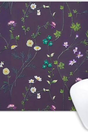 Flower Branch Pattern Cute Mouse pad Customized Mousepad Non-Slip Rubber Base Mouse Pads for Computers Laptop Office Desk Accessories Mouse pad