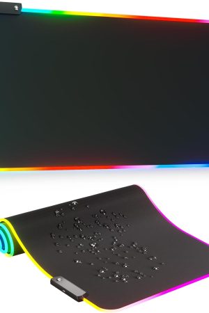 RGB Mousepad Led Mouse Pad, Large Mouse Pad,Led and Big Mouse mat