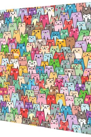 Cute Anime cat Mouse pad Small Computer Mouse mat with Personalized Design Office Non-Slip Rubber Mousepad